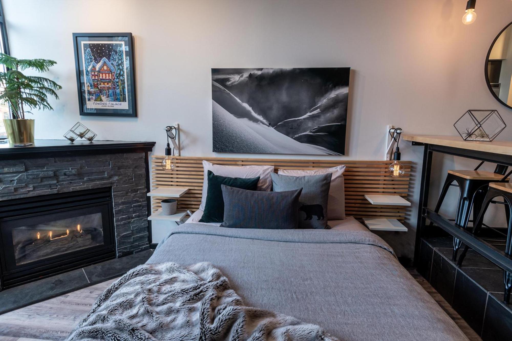 Alpenglow Lodge Queen Boho Studio By Mva Whistler Buitenkant foto